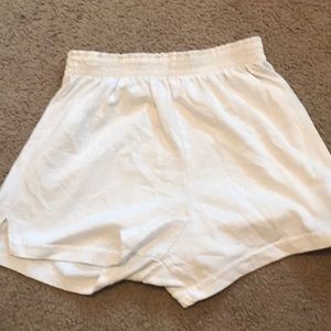 White soffe shorts